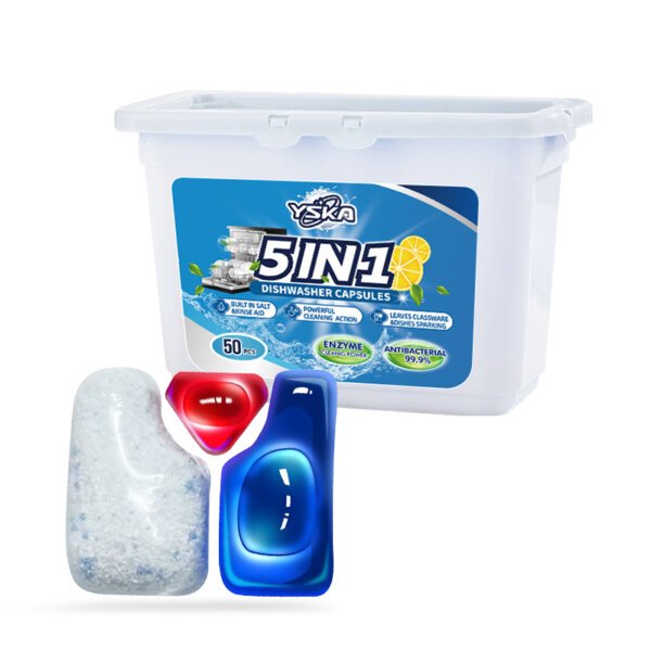 洗碗凝珠-主图2 YSKA 3-Chamber Diamond Dishwashing Pods