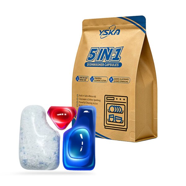 洗碗凝珠-主图3 YSKA 3-Chamber Diamond Dishwashing Pods