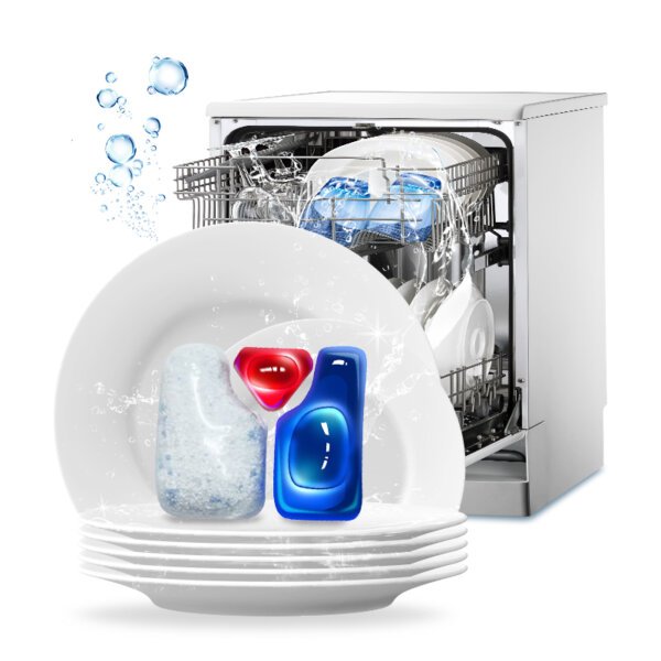 洗碗凝珠-主图4 YSKA 3-Chamber Diamond Dishwashing Pods