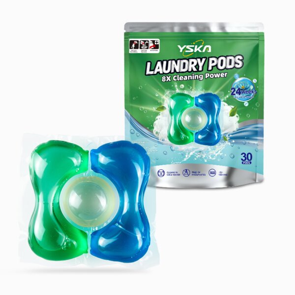 洗衣凝珠-044-蓝绿-首图1 YSKA Garden fresh flavor Sunflower Laundry Pods