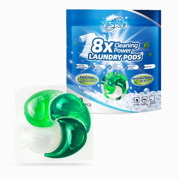 洗衣凝珠-045-绿-首图3 YSKA Herbal Garden Windmill Laundry Pods