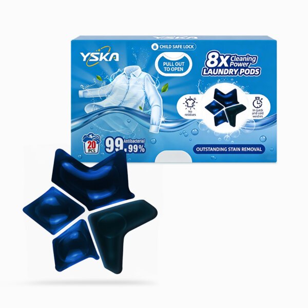 YSKA  Wilderness Six Pointed Star Laundry Pods