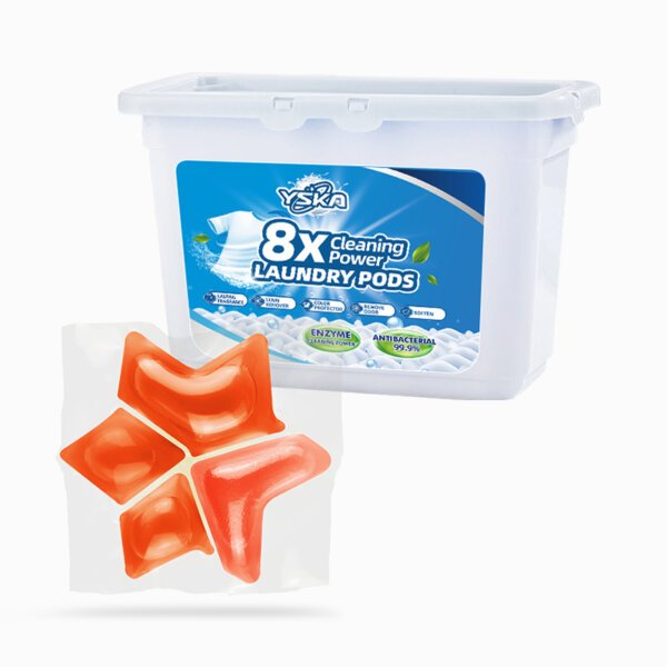 YSKA  Hero Six Pointed Star Laundry Pods
