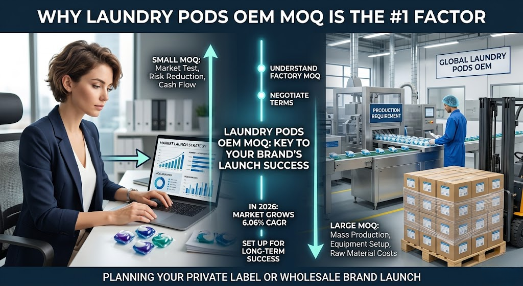 Laundry Pods OEM MOQ