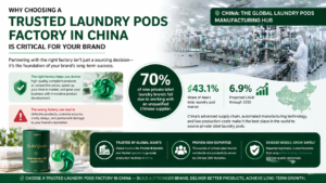Trusted Laundry Pods Factory in China
