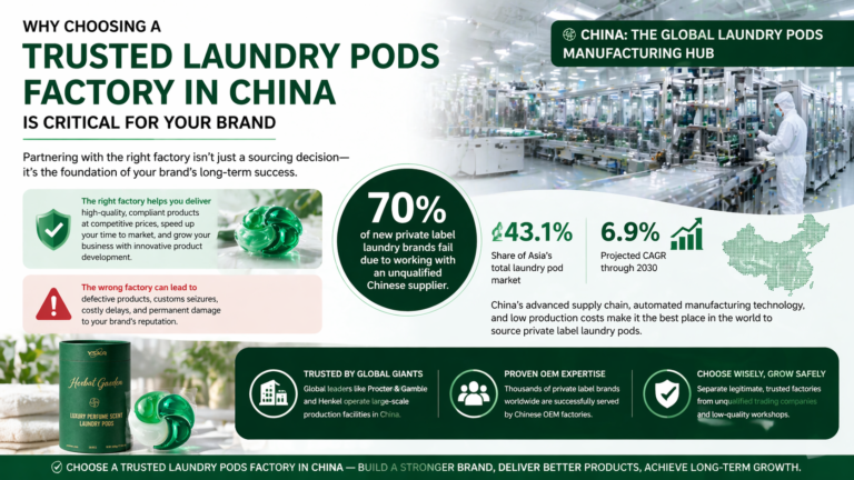 Trusted Laundry Pods Factory in China