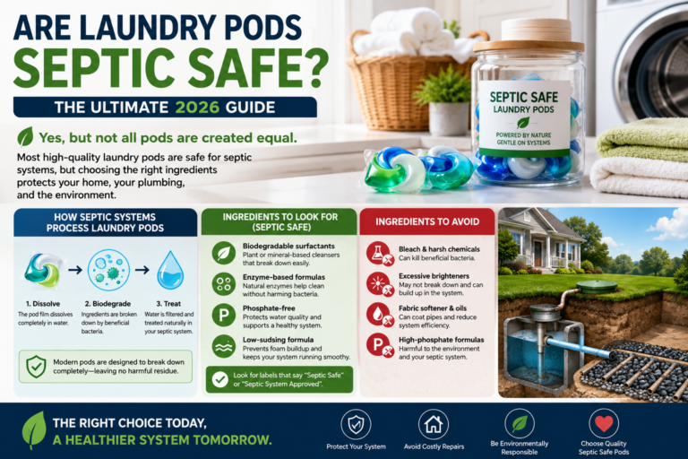 Are Laundry Pods Septic Safe