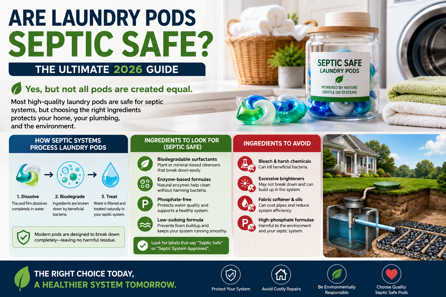 Are Laundry Pods Septic Safe