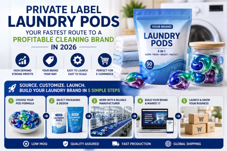Private Label Laundry Pods 2026: Launch Your Brand in 60 Days - Complete Guide 6 Private Label Laundry Pods