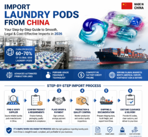 Import Laundry Pods from China