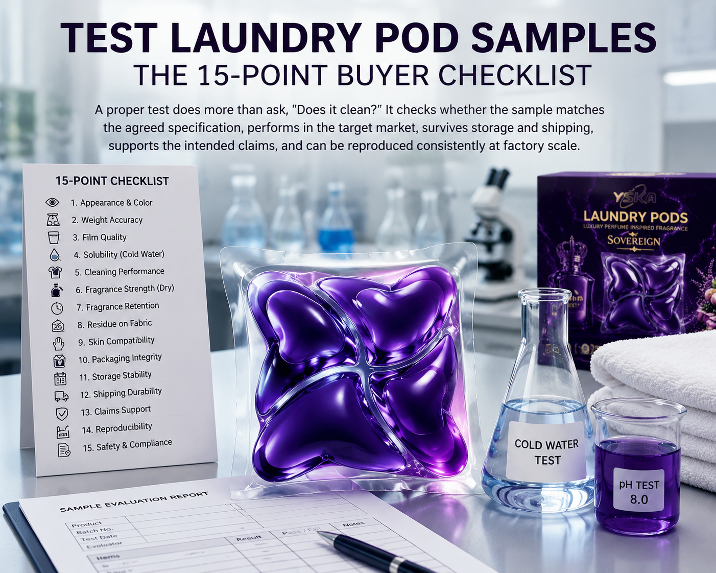 Laundry Pod Samples