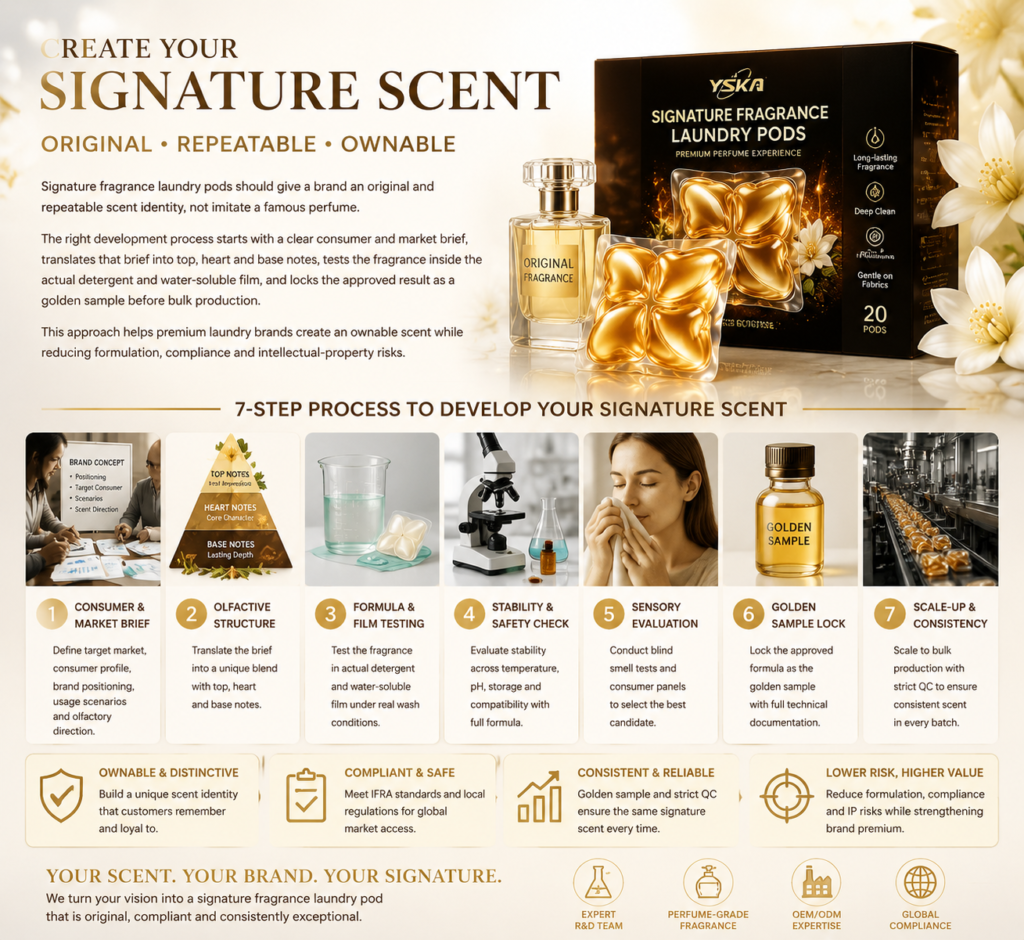 How to Create Signature Fragrance Laundry Pods Without Copying a Luxury Perfume