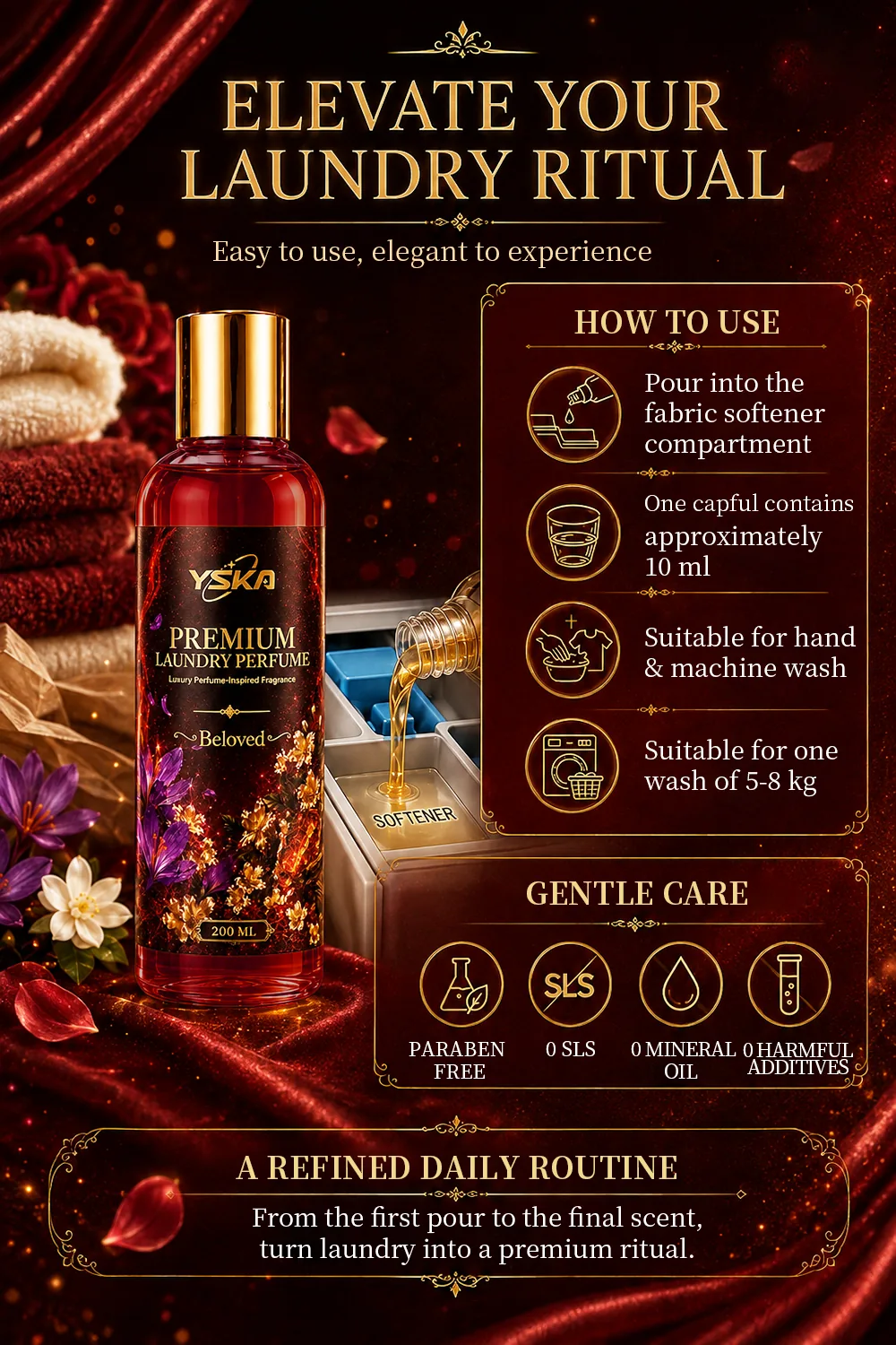 YSKA Beloved Premium Laundry Scent Booster 4 YSKA Beloved Premium Laundry Scent Booster detail image 3