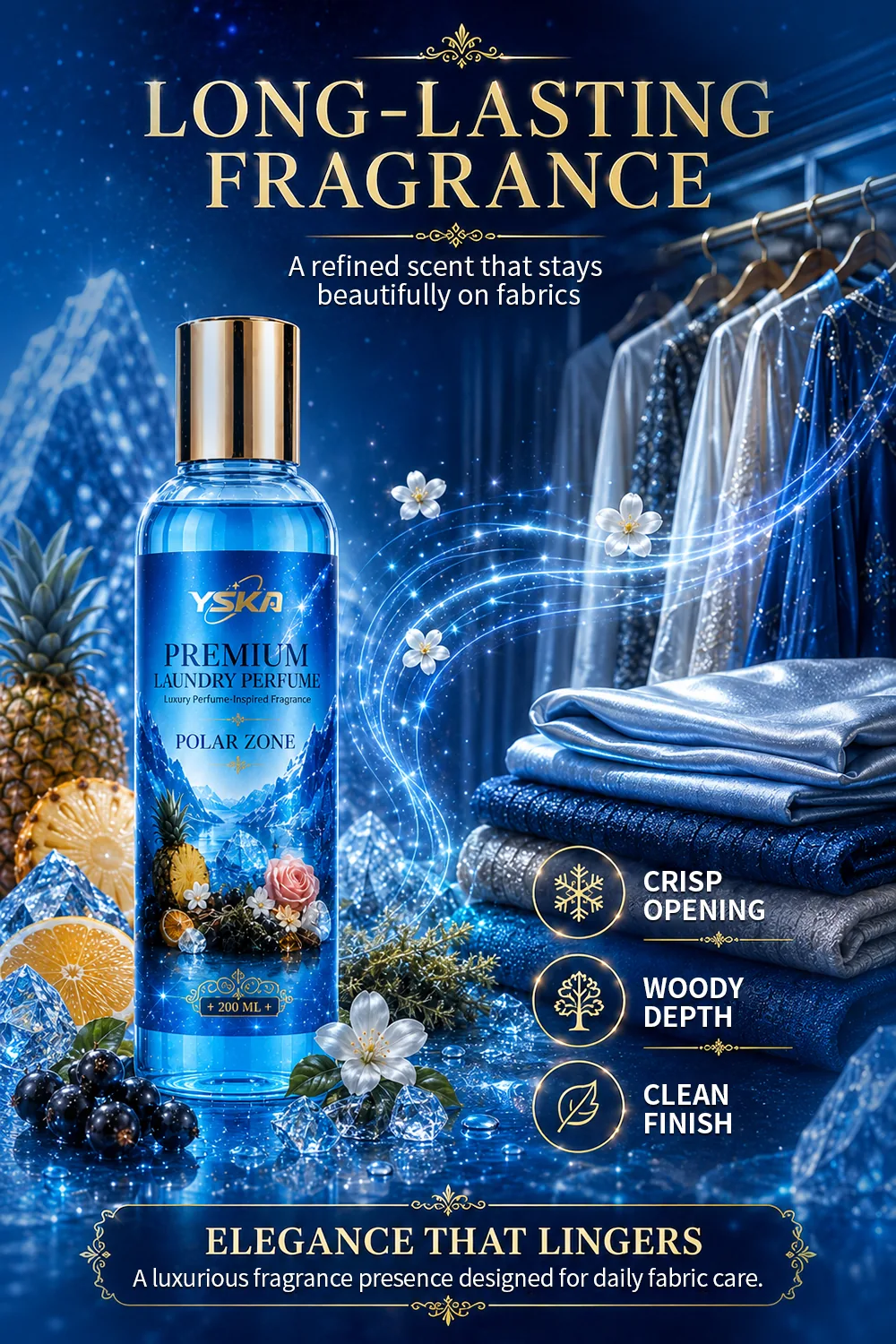 YSKA Polar Zone Premium Laundry Scent Booster 6 YSKA Polar Zone Premium Laundry Scent Booster detail image 5
