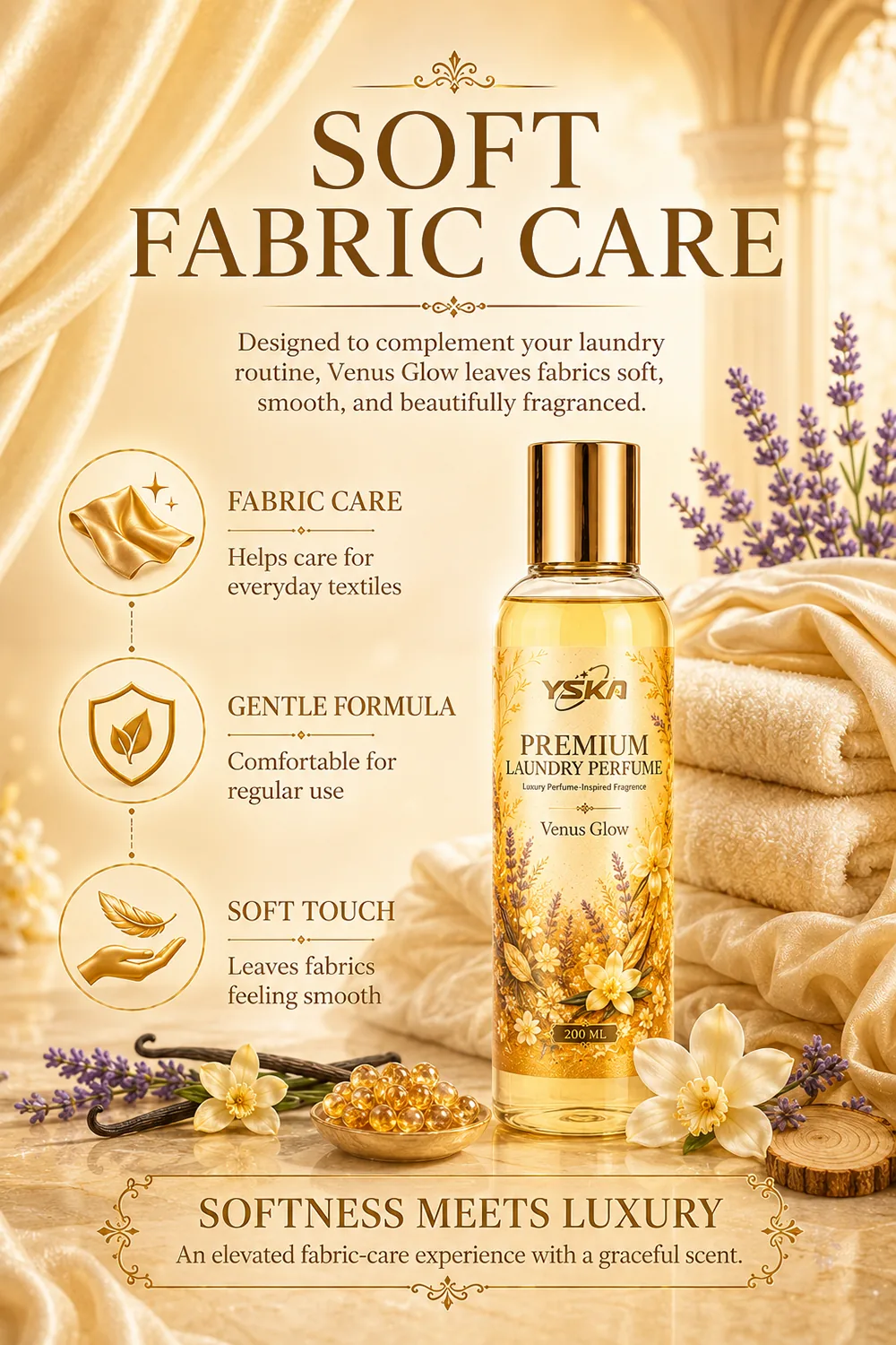 YSKA Venus Glow Premium Laundry Scent Booster detail image 6