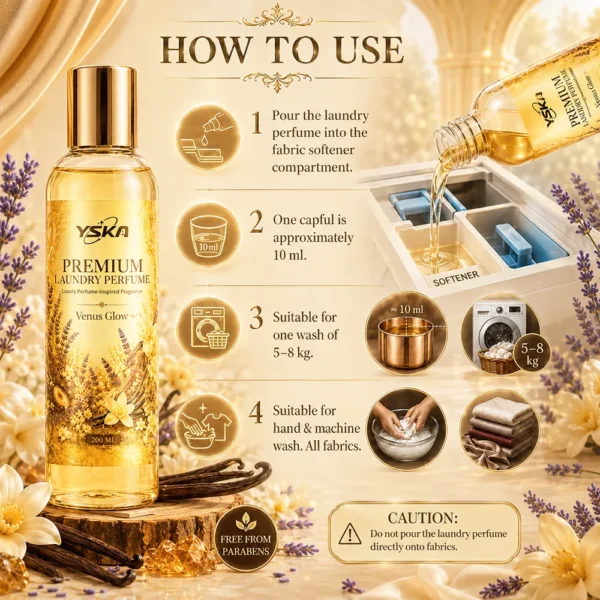 YSKA Venus Glow Premium Laundry Scent Booster gallery image 7
